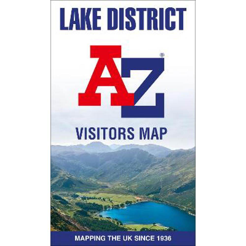 Lake District A-Z Visitors Map - A-Z Maps